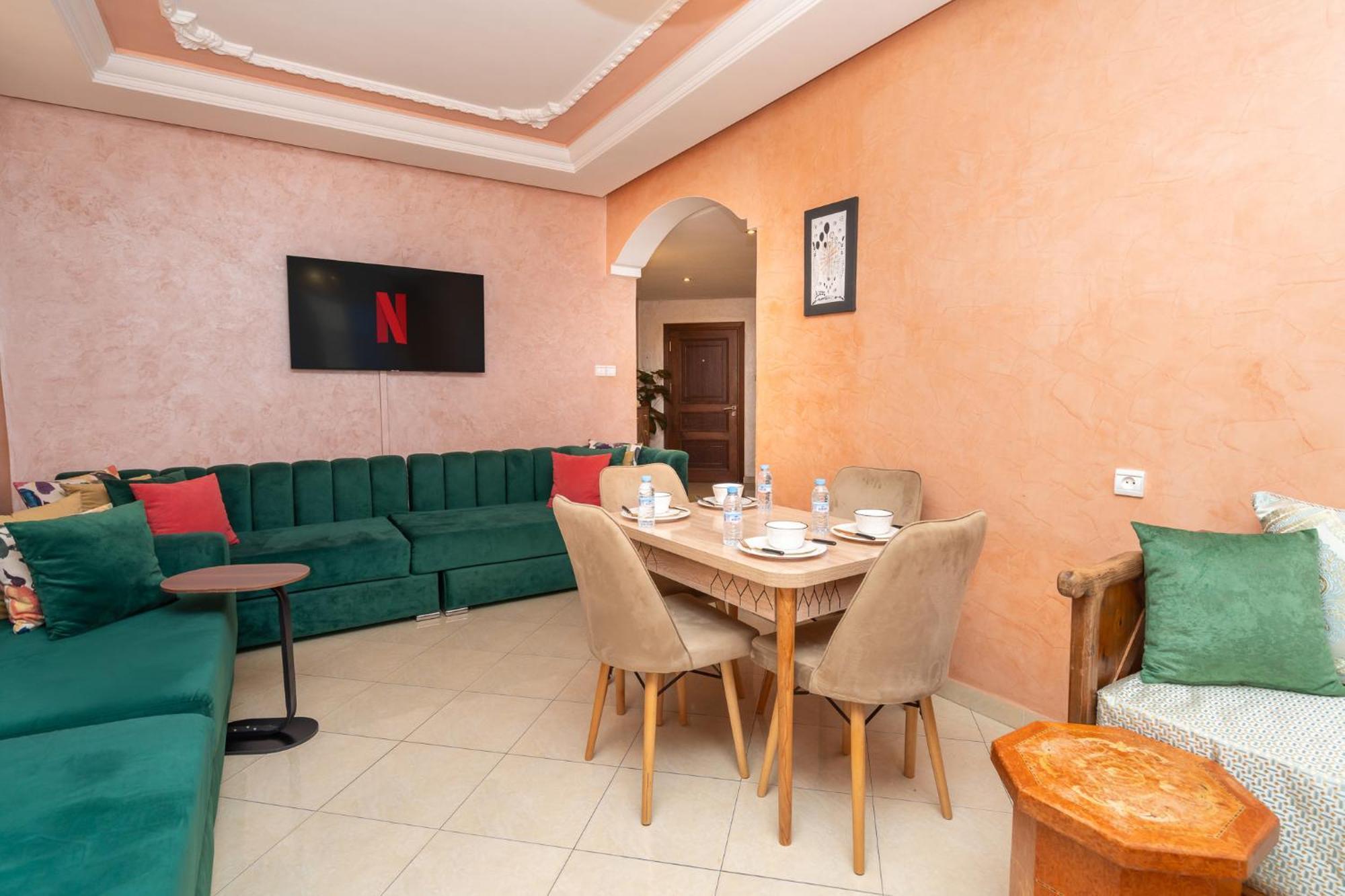 Appartement 2 Chambres Pres De La Corniche Tanger Eksteriør bilde